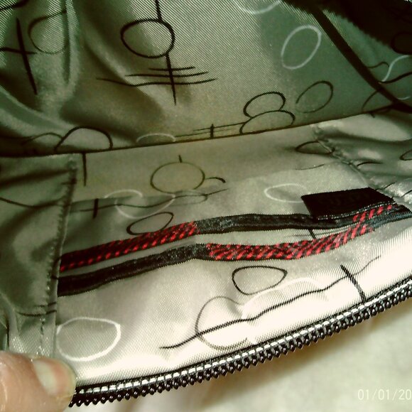 Lug Stretch Crossbody Bags in Buffalo Check and Snowman Trees - Picture 12 of 12